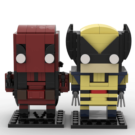 MOC Custom Marvel Deadpool and Wolverine