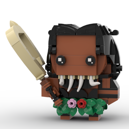 MOC Moana Maui Brickheadz