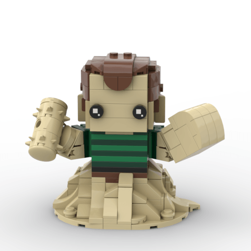 MOC Custom Marvel Sandman Brickheadz