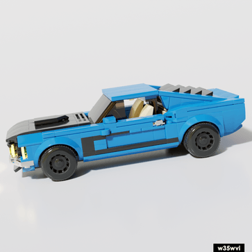 MOC-96038 `69 Ford Mustang Boss 302