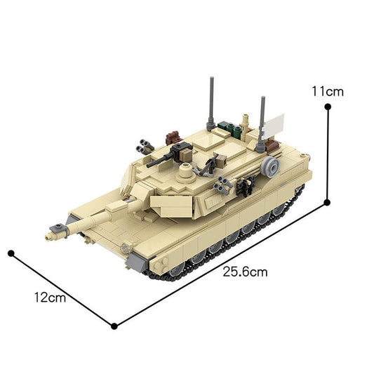 MOC-36237 M1A2 Abrams Tank w/ interior