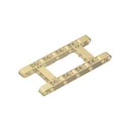 GDS-1001 - Technic Beam 5 x 11 Open Center Frame Thick