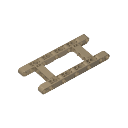 GDS-1001 - Technic Beam 5 x 11 Open Center Frame Thick