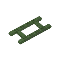 GDS-1001 - Technic Beam 5 x 11 Open Center Frame Thick