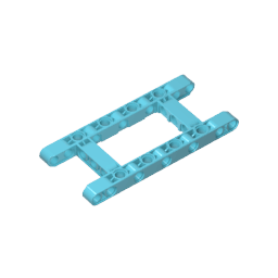 GDS-1001 - Technic Beam 5 x 11 Open Center Frame Thick