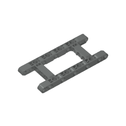 GDS-1001 - Technic Beam 5 x 11 Open Center Frame Thick