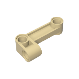 GDS-1003 - Technic Pin Connector Perpendicular 2 x 4 Bent - Beam with 90 Hole Degrees 4.8
