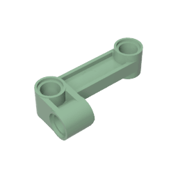 GDS-1003 - Technic Pin Connector Perpendicular 2 x 4 Bent - Beam with 90 Hole Degrees 4.8