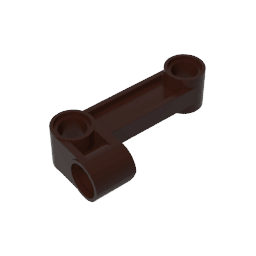 GDS-1003 - Technic Pin Connector Perpendicular 2 x 4 Bent - Beam with 90 Hole Degrees 4.8