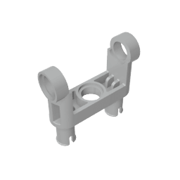 GDS-1006 - Technic Pin Connector Toggle Joint Smooth Double with 2 Pins