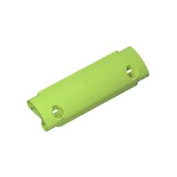 GDS-1010 - Technic Panel Curved 11 x 3 with 2 Pin Holes through Panel Surface