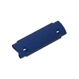 GDS-1010 - Technic Panel Curved 11 x 3 with 2 Pin Holes through Panel Surface