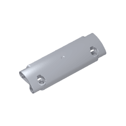 GDS-1010 - Technic Panel Curved 11 x 3 with 2 Pin Holes through Panel Surface