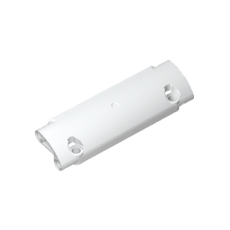 GDS-1010 - Technic Panel Curved 11 x 3 with 2 Pin Holes through Panel Surface