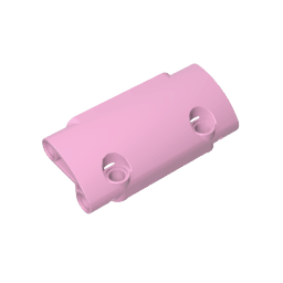 GDS-1011 - Technic Panel Curved 7 x 3 with 2 Pin Holes through Panel Surface