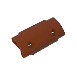 GDS-1011 - Technic Panel Curved 7 x 3 with 2 Pin Holes through Panel Surface