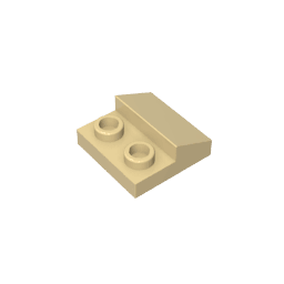 GDS-1013 - Slope 45 2 x 1 with 2/3 Cutout