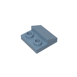 GDS-1013 - Slope 45 2 x 1 with 2/3 Cutout