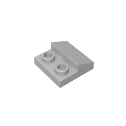 GDS-1013 - Slope 45 2 x 1 with 2/3 Cutout