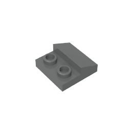 GDS-1013 - Slope 45 2 x 1 with 2/3 Cutout