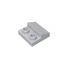 GDS-1013 - Slope 45 2 x 1 with 2/3 Cutout