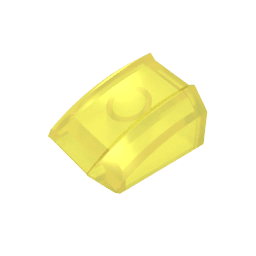 GDS-1015 - Slope Curved 2 x 2 with Lip, No Studs