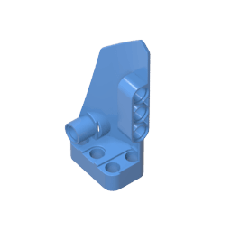 GDS-1016 - Technic Panel Fairing # 4 Small Smooth Long, Side B