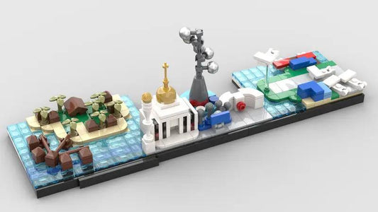 MOC-102255 Architecture - Maldives Skyline