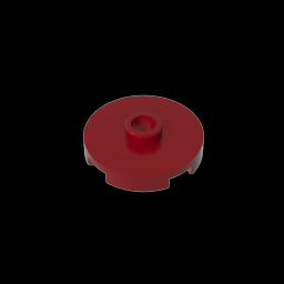 GDS-1041 - Plate Special Round 2 x 2 with Center Stud (Jumper Plate)