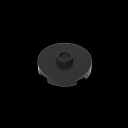 GDS-1041 - Plate Special Round 2 x 2 with Center Stud (Jumper Plate)