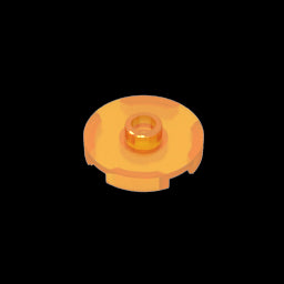 GDS-1041 - Plate Special Round 2 x 2 with Center Stud (Jumper Plate)