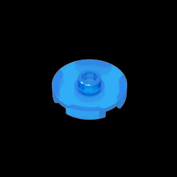 GDS-1041 - Plate Special Round 2 x 2 with Center Stud (Jumper Plate)