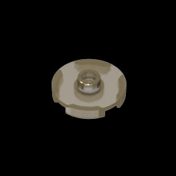 GDS-1041 - Plate Special Round 2 x 2 with Center Stud (Jumper Plate)