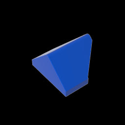 GDS-1063 - Slope 45 Degrees 2 x 1 Double / Inverted with Bottom Tube