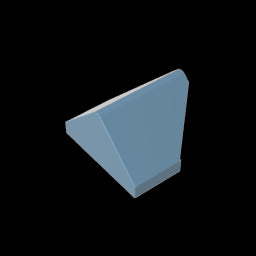 GDS-1063 - Slope 45 Degrees 2 x 1 Double / Inverted with Bottom Tube