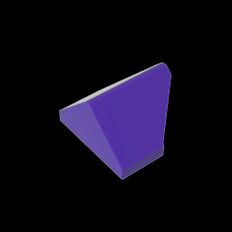 GDS-1063 - Slope 45 Degrees 2 x 1 Double / Inverted with Bottom Tube