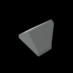 GDS-1063 - Slope 45 Degrees 2 x 1 Double / Inverted with Bottom Tube