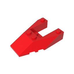 GDS-1066 - Wedge Sloped 6 x 4 Cutout, Stud Notches