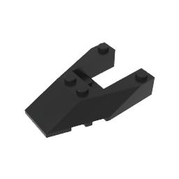 GDS-1066 - Wedge Sloped 6 x 4 Cutout, Stud Notches