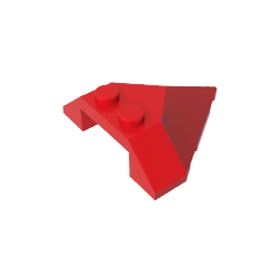 GDS-1076 - Wedge Sloped 4 x 4 Pointed
