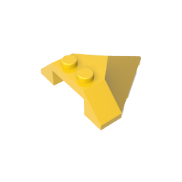 GDS-1076 - Wedge Sloped 4 x 4 Pointed