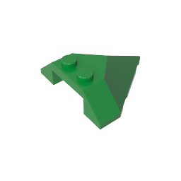 GDS-1076 - Wedge Sloped 4 x 4 Pointed