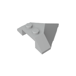 GDS-1076 - Wedge Sloped 4 x 4 Pointed