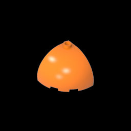 GDS-1078 - Brick Round Corner 3 x 3 x 2 Dome Top