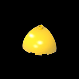 GDS-1078 - Brick Round Corner 3 x 3 x 2 Dome Top
