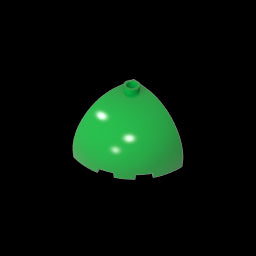 GDS-1078 - Brick Round Corner 3 x 3 x 2 Dome Top