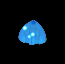 GDS-1078 - Brick Round Corner 3 x 3 x 2 Dome Top