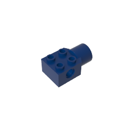 GDS-1087 - Technic Brick Special 2 x 2 with Pin Hole, Rotation Joint Socket