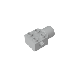 GDS-1087 - Technic Brick Special 2 x 2 with Pin Hole, Rotation Joint Socket