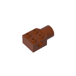 GDS-1087 - Technic Brick Special 2 x 2 with Pin Hole, Rotation Joint Socket